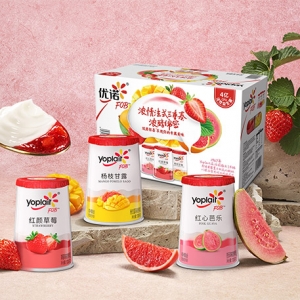 优诺FOB分层酸奶系列开启全新吃法：挖出层次，掌控风味